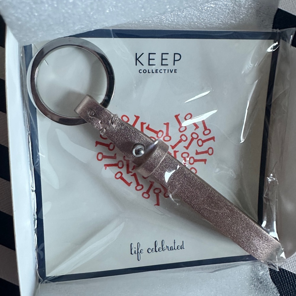 KEEP Collective Metallic Pink Key Accessory